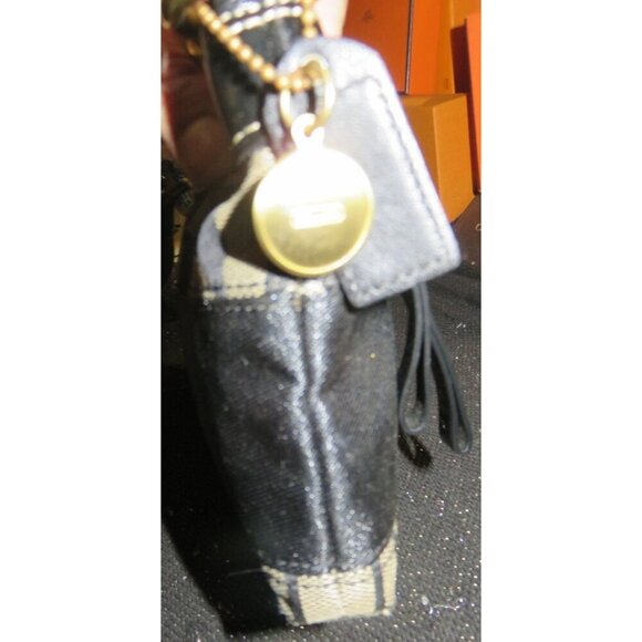 Coach 2006 Cursive Creed Limited Edition Signature C Canvas & Leather Demi Bag - Picture 4 of 11